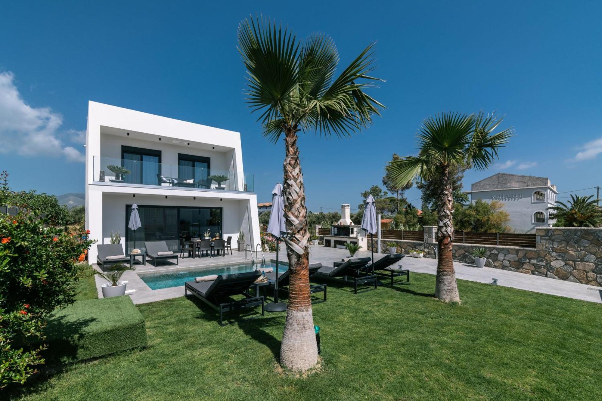 Sunwhite Villas - Private Pool & Cozy Atmosphere, By Zantewize Laganas Exterior foto