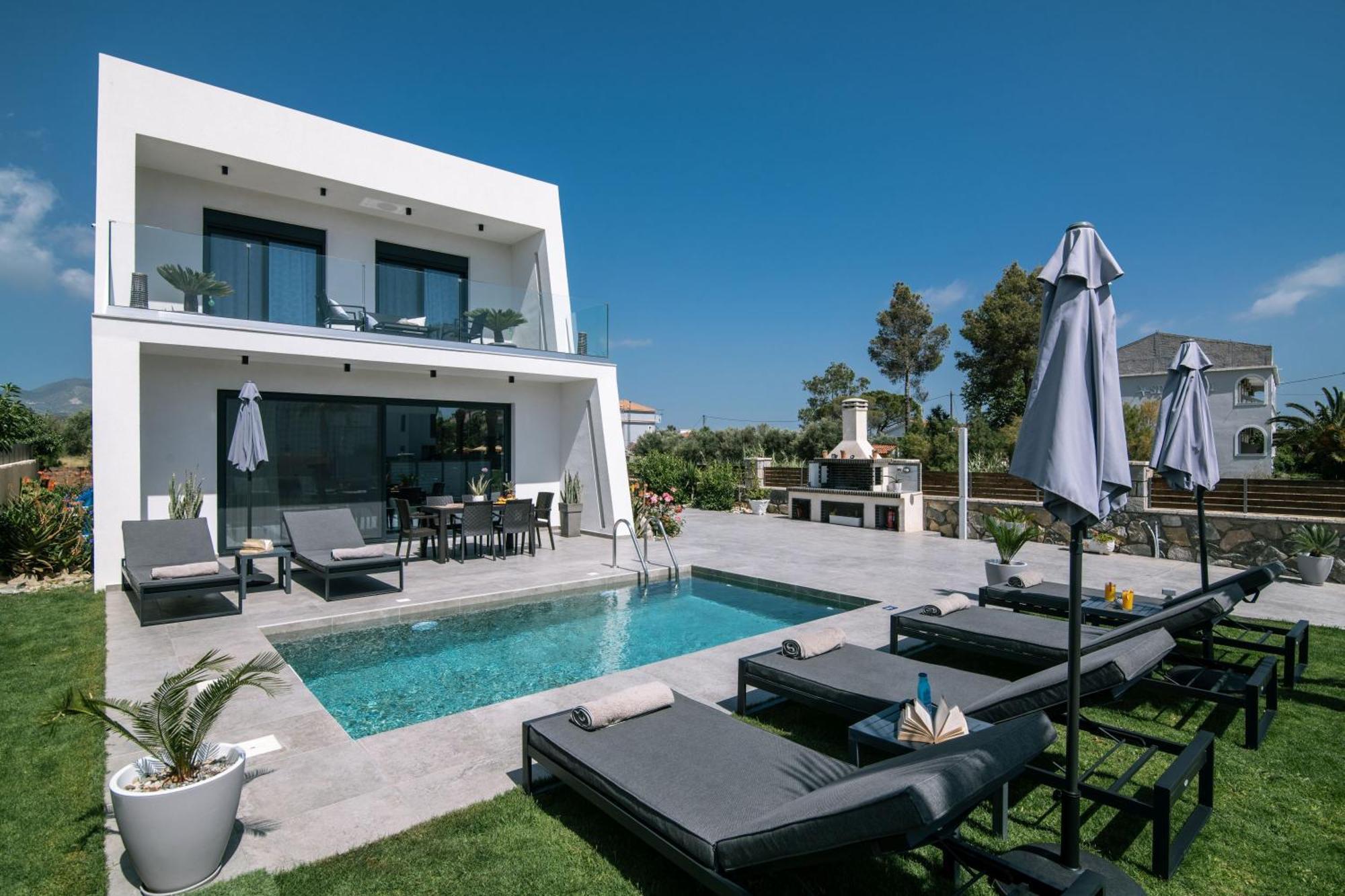 Sunwhite Villas - Private Pool & Cozy Atmosphere, By Zantewize Laganas Exterior foto