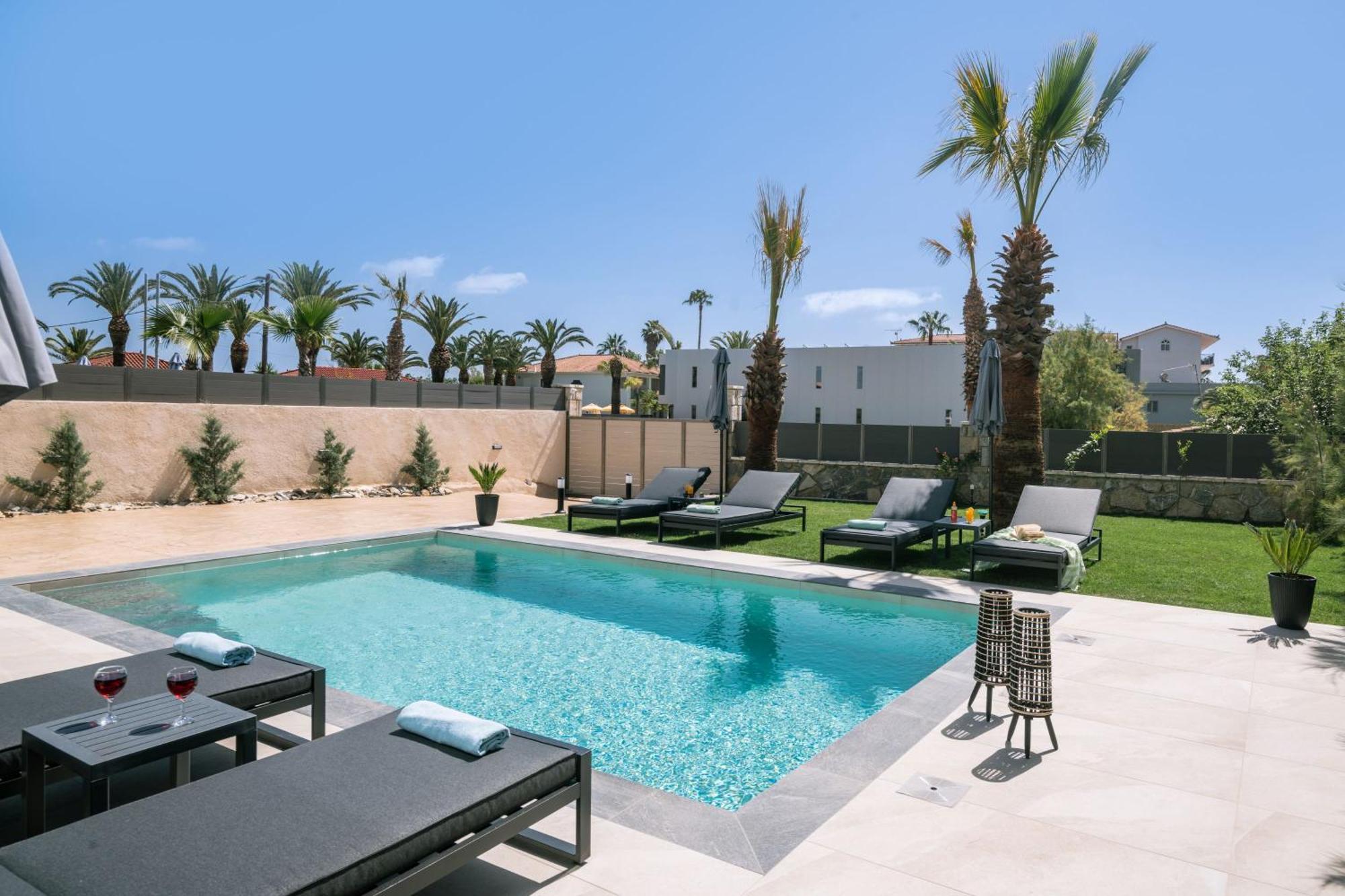 Sunwhite Villas - Private Pool & Cozy Atmosphere, By Zantewize Laganas Exterior foto